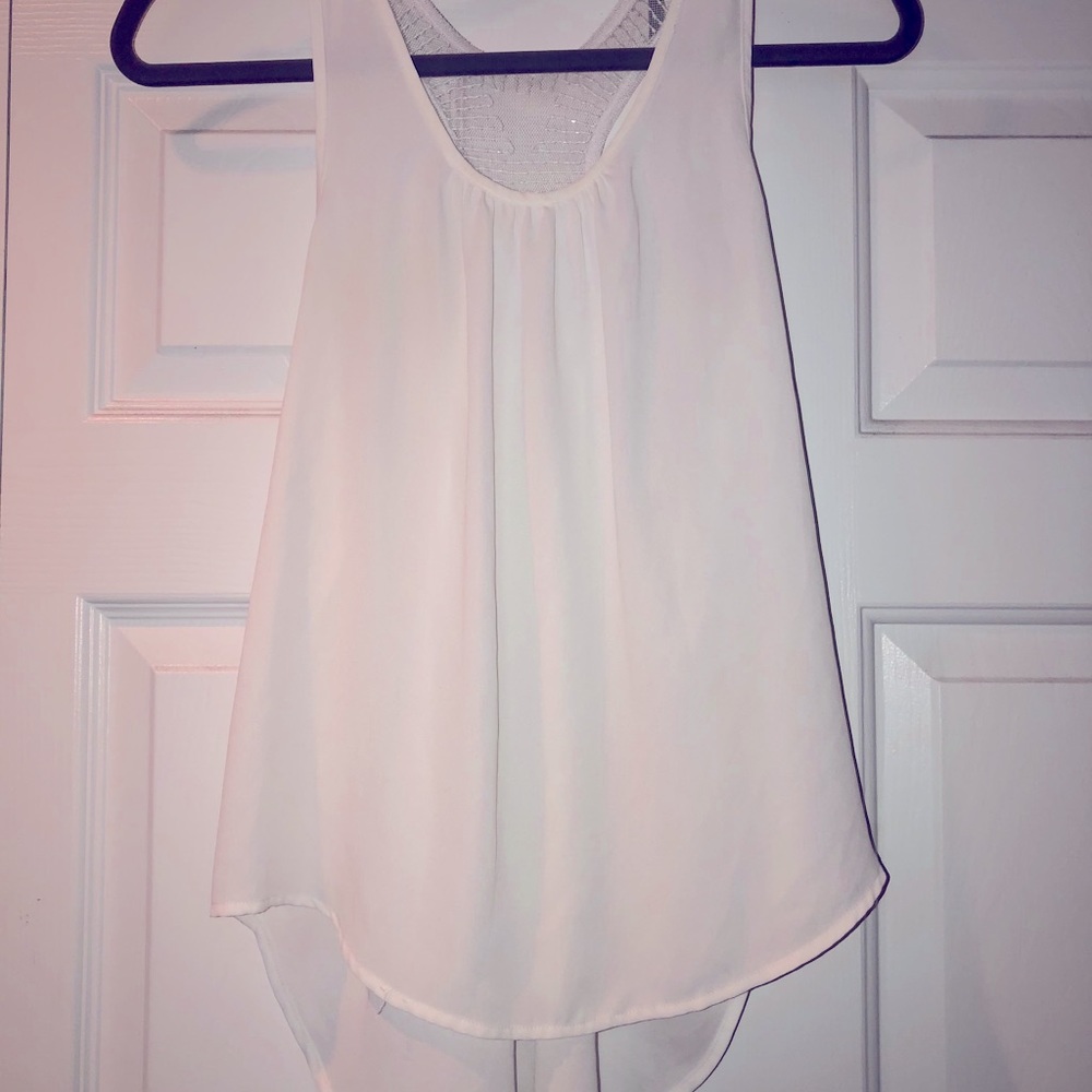 Tank top beaded back